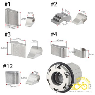 Bộ Pawl cóc lò xo cho cối líp Freehub xe đạp