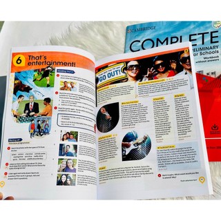 Complete Key for School -  Complete Preliminary for school B1 -  Complete First for Schools (2020)