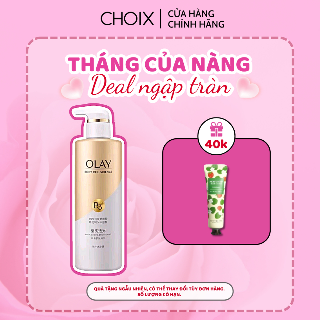 (TẶNG QUÀ PHÂN LOẠI 500G) SỮA TẮM DƯỠNG TRẮNG DA NỘI ĐỊA TRUNG OLAY BODY CLEANSER