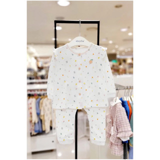 Bộ cotton xước mỏng mềm Absorba xuất Hàn dư xịn