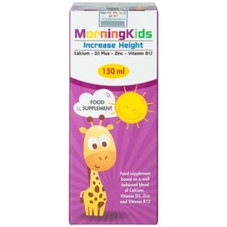 Siro MorningKids Increase Height bổ sung vitamin, tăng chiều cao cho trẻ