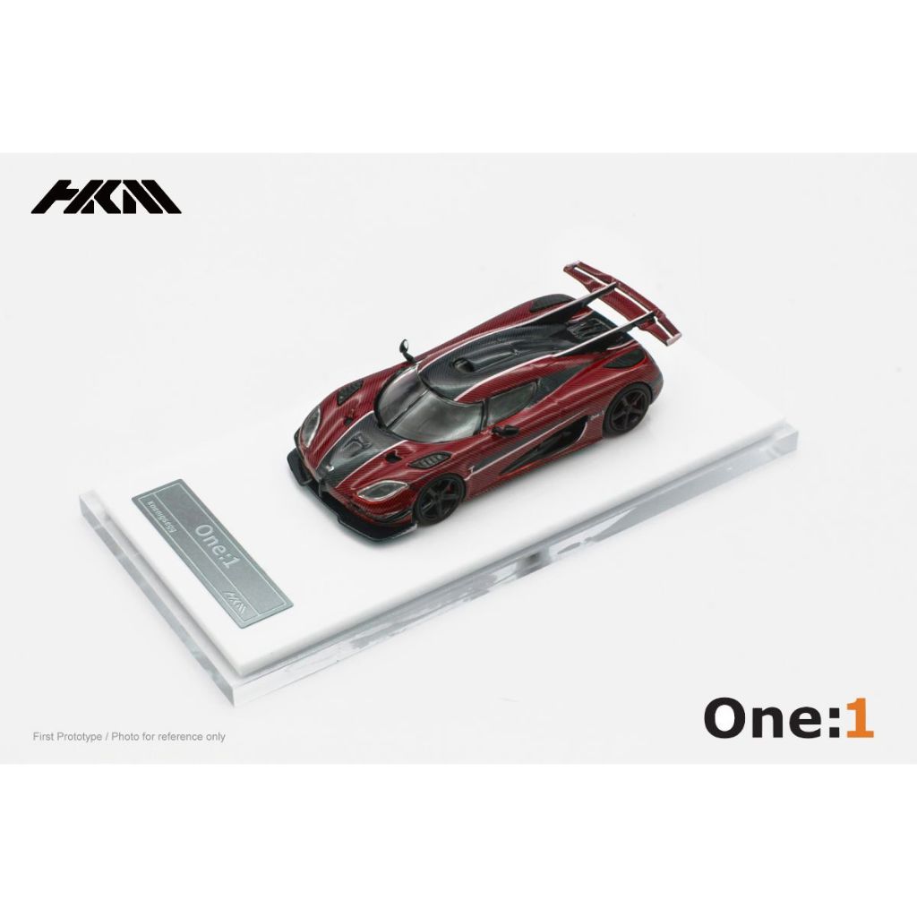 Mô Hình 1:64 HKM - Koenigsegg Agera One:1 Carbon Red