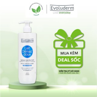 Sữa rửa mặt Evoluderm bổ sung Vitamin E giúp dưỡng ẩm và làm tươi trẻ làn da 500ml