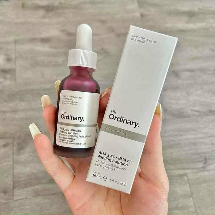 [ hàng chính hãng] PEELING DA, Tẩy Da Chết AHA 30% + BHA 2% Peeling Solution The Ordinary-serum peel