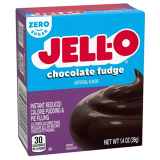 BỘT BÁNH PUDDING MIX VỊ SOCOLA - KHÔNG ĐƯỜNG - KHÔNG BÉO JELL-O Chocolate Sugar Free & Fat Free, 39g (1.4 oz)