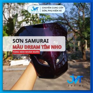 Sơn samurai màu tím nho dream: uch611 + tch611
