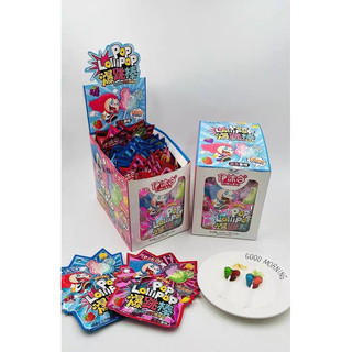 Hộp 20 cây kẹo mút chấm nổ đầu mickey siêu ngon