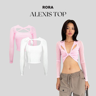 Áo Tay Dài Dây Buộc Nhiều Kiểu ALEXIS TOP - RORA