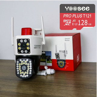 Camera ip yoosee ngoài trời 2 mắt g836pro fhd siêu nét - xem đêm có màu