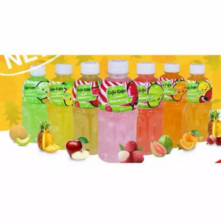 Nước Ép Trái Cây Cojo Cojo Topping nata de coco đóng chai 320ml