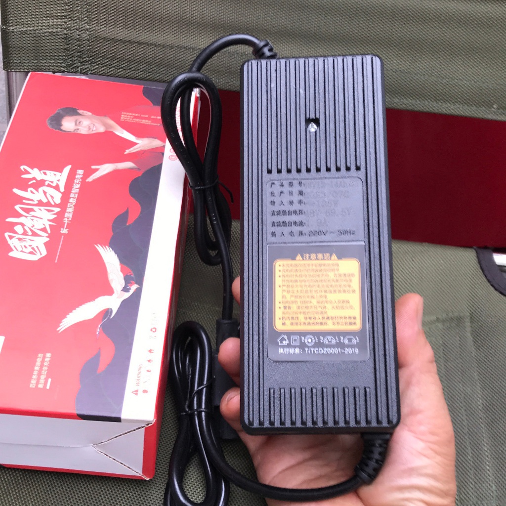 SẠC XE ĐIỆN 48V/20AH LOẠI TỐT, CÓ BÁO PIN, DÙNG CHO CÁC LOẠI XE PHỔ THÔNG NHƯ 133S, CÁC XE CHẠY 4 BÌ