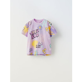 Áo phông cotton bé gái Zara