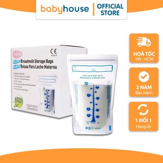 Túi trữ sữa Unimom Compact không có BPA 210ml