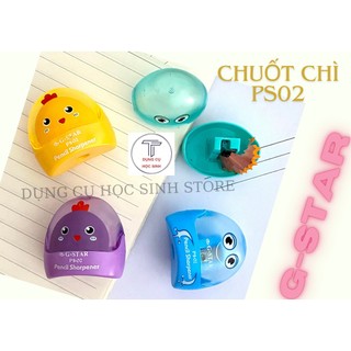 Lon 25 cái Gọt/chuốt bút chì PS02 hiệu GSTAR cao cấp lưỡi dao sắt không rỉ