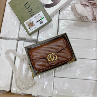 Túi xách đeo chéo gc da mềm, mịn fullbox nguyên seal sup sz18