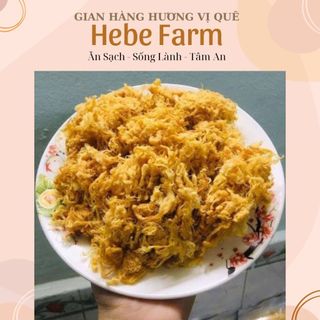 Chà bông thịt heo sạch ăn kèm với xôi, bánh mì, cơm, cháo; vị truyền thống, thơm ngon, chất lượng