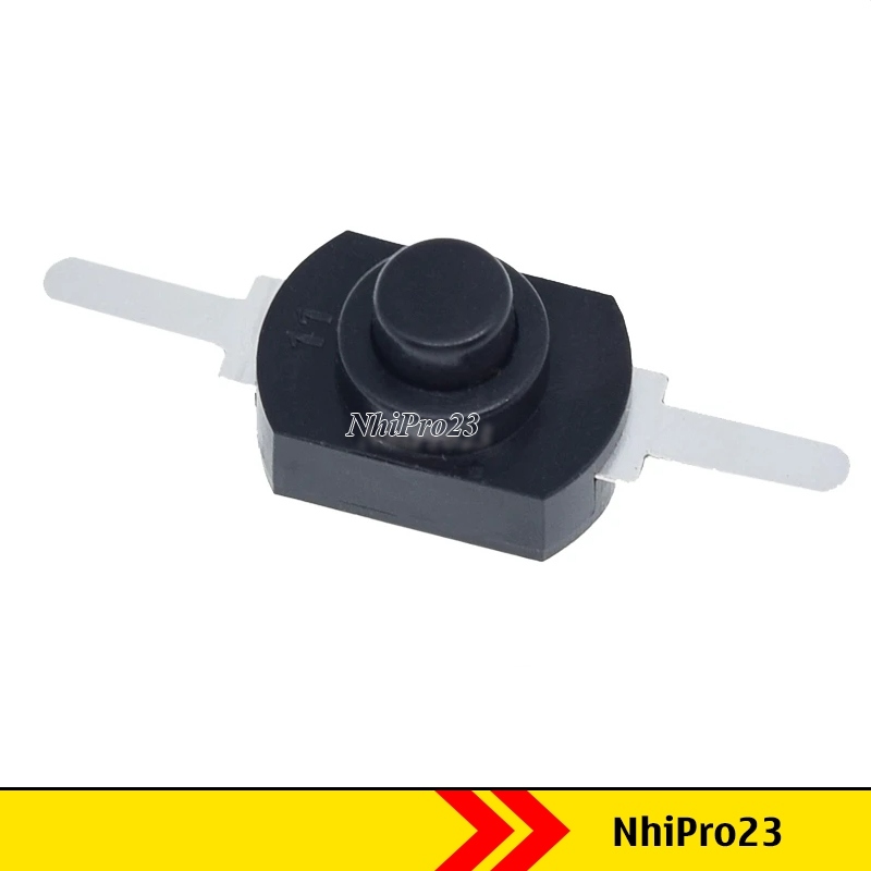 Set 5 Công Tắc Đèn Pin 2 chân 1208YD DC 30V 1A 12x8mm