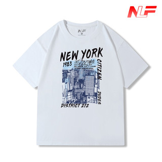 Áo Thun Tay Ngắn New York NA-033 - Thời Trang Đơn Giản - Năng Động - Áo Thun Nam - Áo Thun Nữ - NLF Unisex Fashion