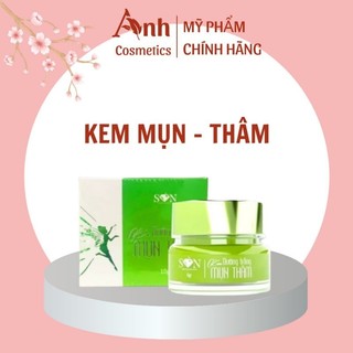 Kem giảm mụn mờ thâm son - hủ màu xanh 10g