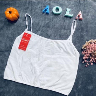 Áo hai dây màu trắngcroptop