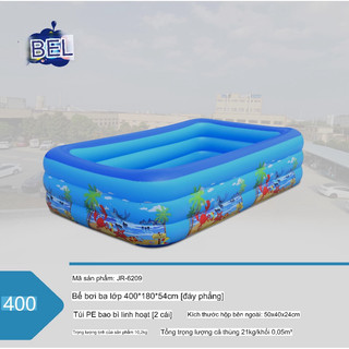 💘BỂ BƠI PHAO ( BBL ) CAO CẤP 2M1, 1M8, 1M60 CHỐNG TRƯỢT TÉ - SIÊU TO, DÀY - GIÁ SỈ NHẤT SÀN😃