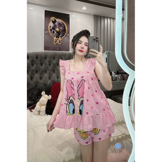 Bộ Pyjama Cánh Tiên Lụa xước Cute