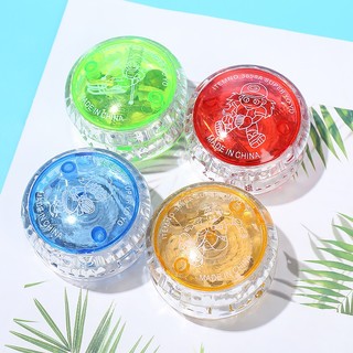 Đồ chơi con quay yoyo nhựa có đèn phát sáng - trò chơi tuổi thơ cho bé