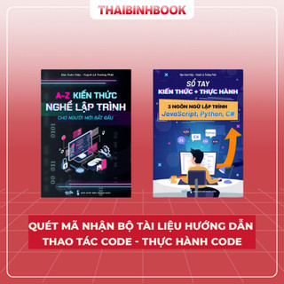 Combo 02 sách lập trình: kiến thức lập trình từ a-z và sách thực hành 3 ngôn ngữ lập trình