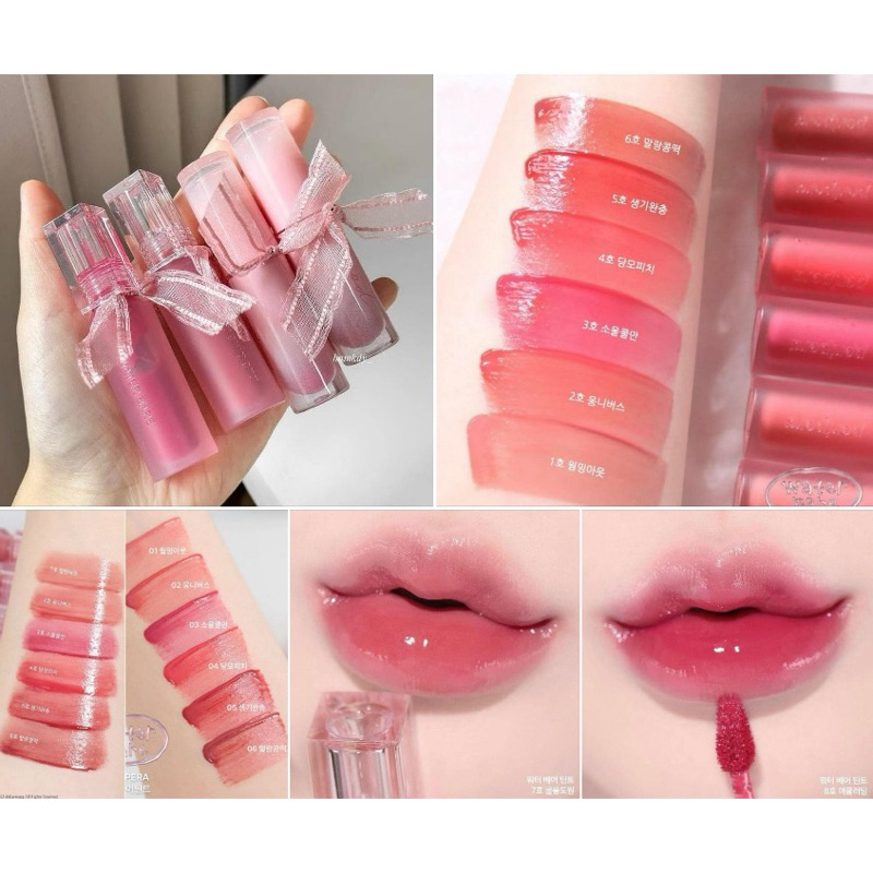 SON PERIPERA WATER BARE TINT #007 HỒNG ĐẤT