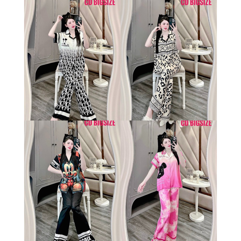TAY NGẮN XƯỚC THIẾT KẾ BIGSIZE 50-75KG-TỔNG KHO SỈ PIZAMA NHA TRANG-ZALO SỈ 0354567279