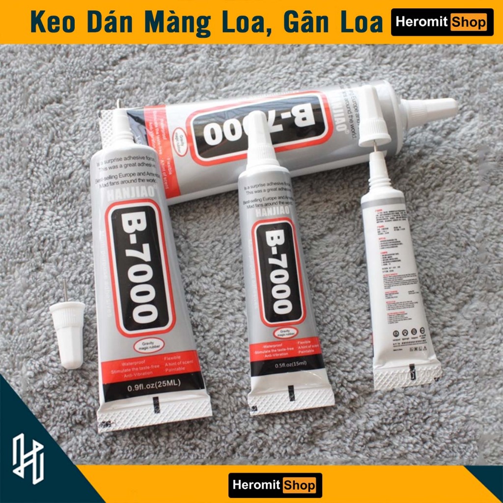 Keo dán màn hình điện thoại, keo dán viền loa ,cộng hưởng,keo b7000, T7000