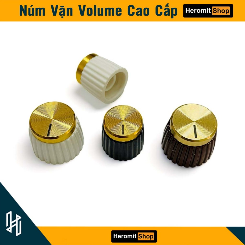 Núm vặn Marshall , núm vặn triết áp, núm volume cao cấp