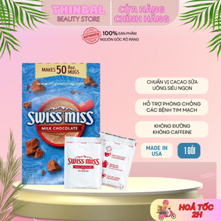 Bột Cacao Sữa Chuẩn Vị Swiss Miss Milk Chocolate Mỹ