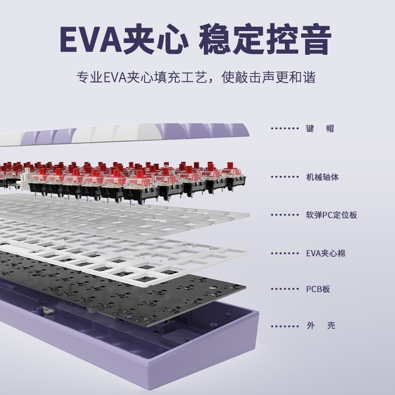 Bàn phím cơ Ajazz AK680 Hotswap - keycap PBT -  dây typec rời -hàng new chính hãng | BigBuy360 - bigbuy360.vn