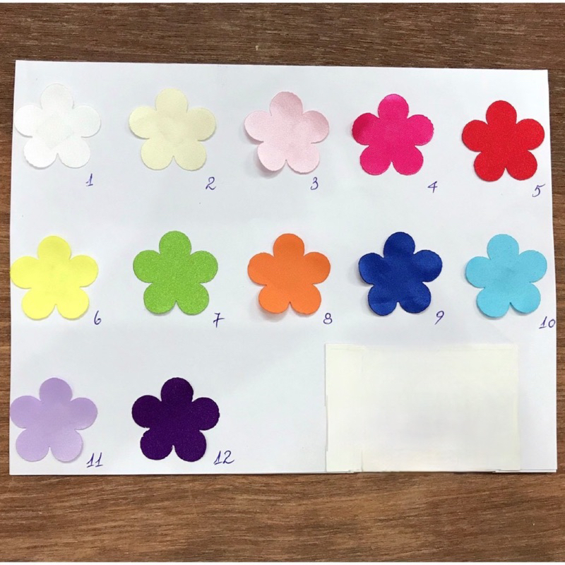 Set 50 Bông Mai Vải Tapta Lụa