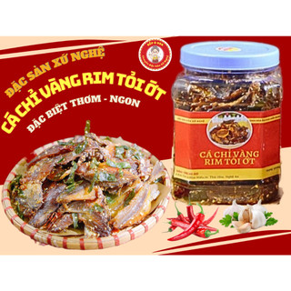 Cá chỉ vàng rim tỏi ớt 500gram - mèo nười -
