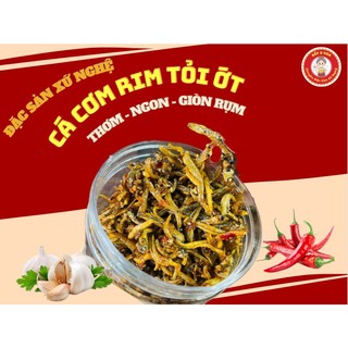 Cá cơm rim tỏi ớt - đặc sản xứ nghệ