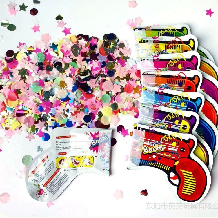 Súng Bắn Kim Tuyến Confetti Vui Nhộn Cho Tiệc Sinh Nhật, Đám Cưới, Party