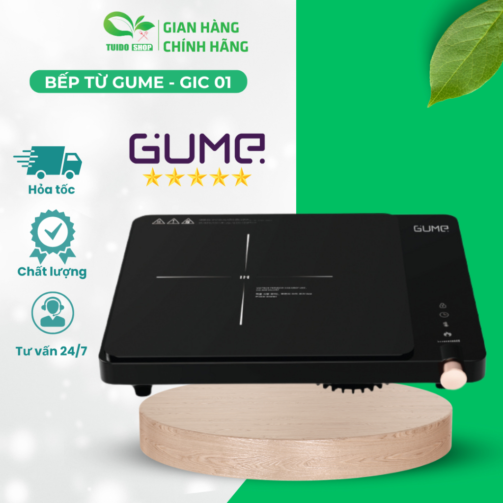 Bếp Từ Đơn Gume GIC LITE-01- Bảo Hành 12 Tháng - TUIDO SHOP