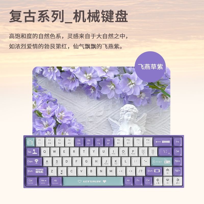 Bàn phím cơ Ajazz AK680 Hotswap - keycap PBT -  dây typec rời -hàng new chính hãng | BigBuy360 - bigbuy360.vn