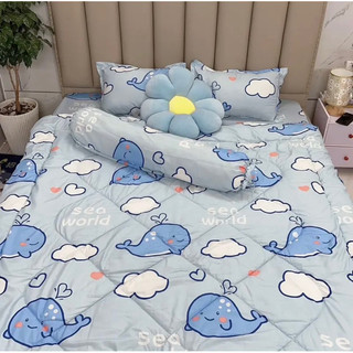 Bộ chăn phao ga gối poly combo 5 món nhiều mẫu lựa chọn HOT nhất năm 2019 chăn ga thương hiệu GA GỐI POLY l GA GỐI