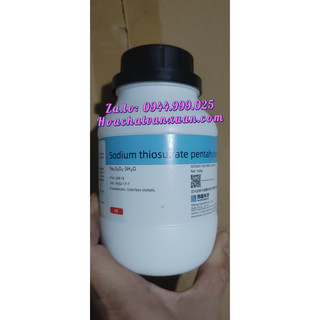 Sodium thiosulfate pentahydrate CAS 10102-17-7 Na2S2O3.5H2O lọ 500g Na2S2O3