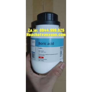 BORIC ACID Boric aci d H3BO3 lọ 500g Xilong axi t boric diệt gián kiến CAS 10043-35-3