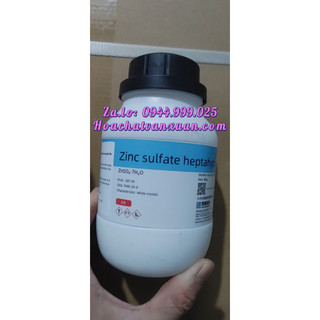 Chất ZnSO4.7H2O xylong lọ 500g kẽm sunphat zinc sulfate ZnSO4 CAS 7446-20-0