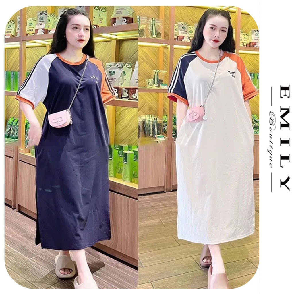 VÁY BẦU XINH MẶC CÔNG SỞ DAO PHỐ MÙA HÈ N749-ĐẦM BẦU THIẾT KẾ DÁNG SUÔNG DÀI MÀU SẮC TRẺ TRUNG DỄ PH