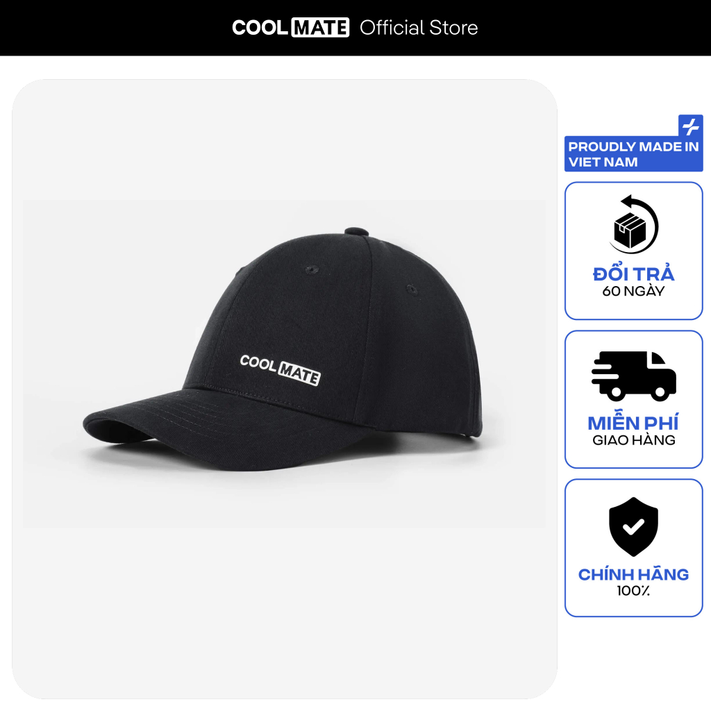 Mũ Lưỡi Trai cotton in Logo - Thương hiệu Coolmate