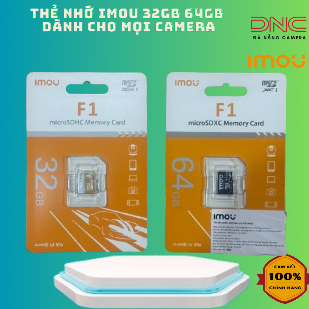 Thẻ nhớ imou 64GB, 128GB S1 dành cho camera imou, ezviz...