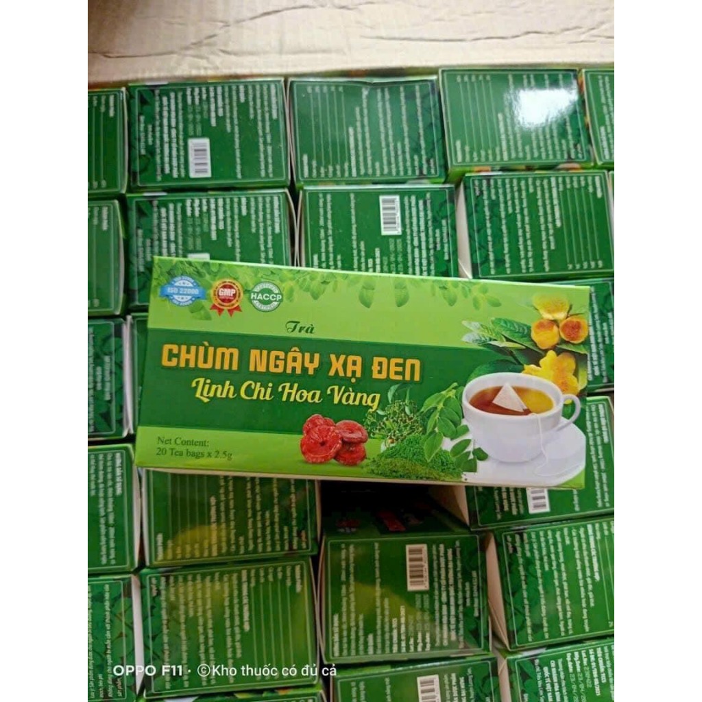Trà Túi Lọc Chùm Ngây Xạ Đen - Uống Là Mê (20 gói) .