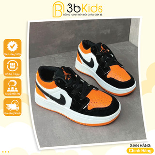 Giày sneaker giày thể thao bé trai bé gái đế êm giày cho bé trai cổ thấp thương hiệu