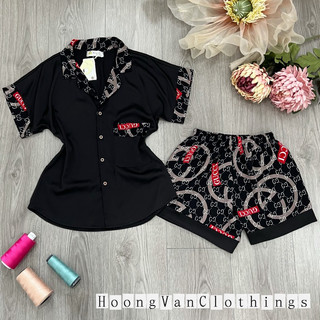 pizama ngắn Lụa cao cấp